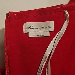 knee length dresses for ladies The Red Lace Dress in Picasso Red 8 / Picasso Red / Lambskin Leather